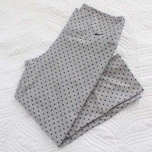 Sold Nike Dri-Fit Polka Dot Capri Leggings